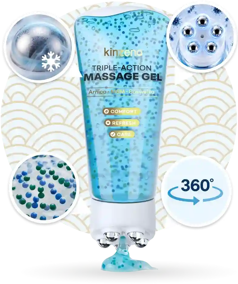 Kinzeno Magnetic Gel Roller Benefits Comfort Refresh Care
